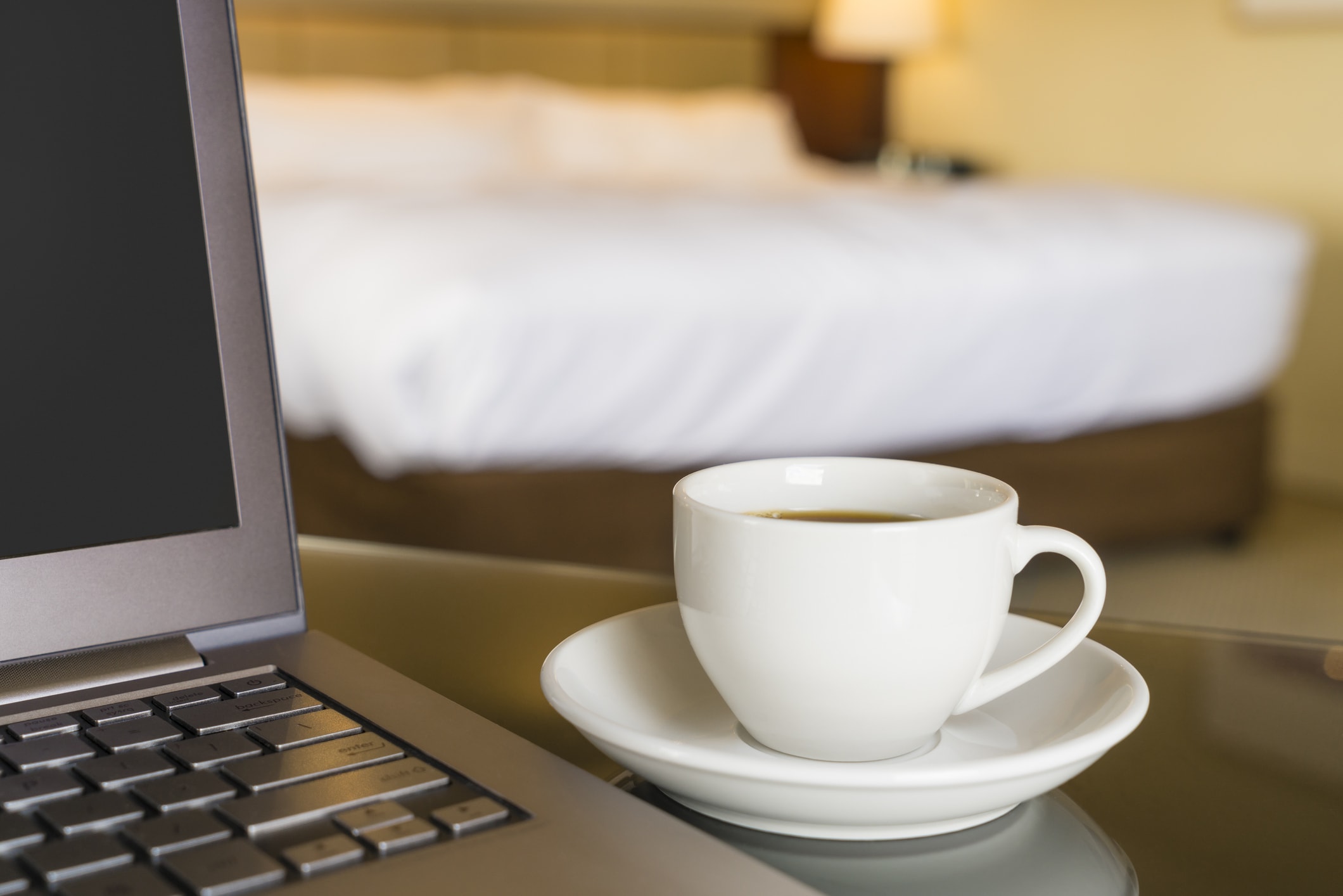Coffee and Laptop
